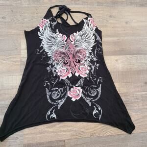 Ransom small womens cross tank top